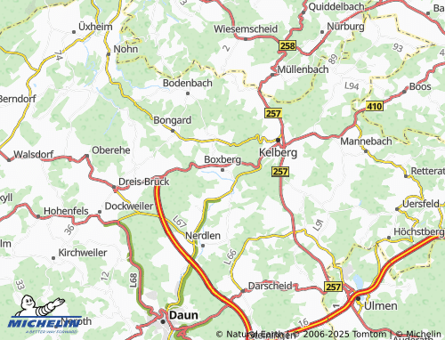 Mapa MICHELIN Boxberg - ViaMichelin