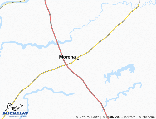 Mappa MICHELIN Morena - ViaMichelin