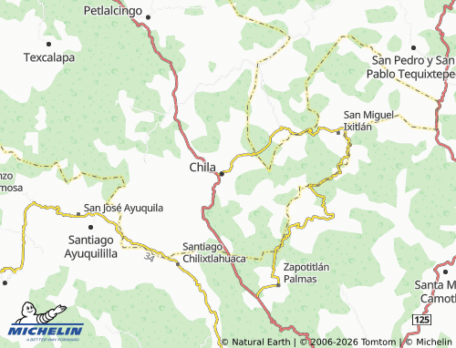 Mapa MICHELIN Tercera - ViaMichelin