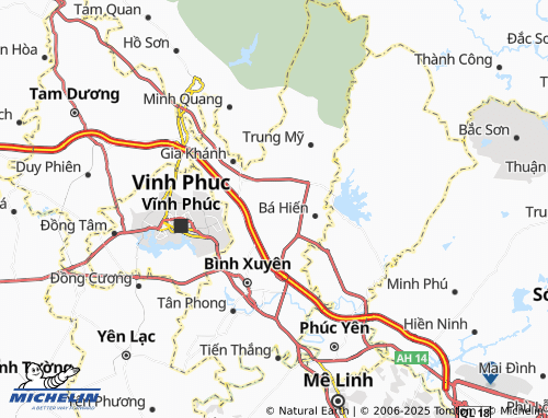 MICHELIN-Landkarte Thiện Kế - ViaMichelin