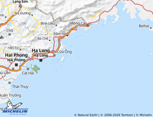 Mappa MICHELIN Cô Tô - ViaMichelin