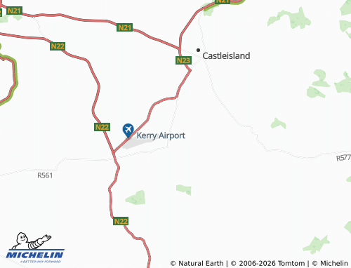 Kaart MICHELIN Ranalough - ViaMichelin