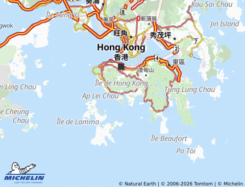 Mapa MICHELIN naam keoi - ViaMichelin