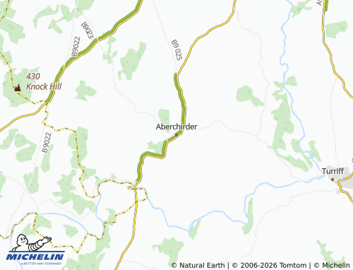 Carte MICHELIN Aberchirder - ViaMichelin