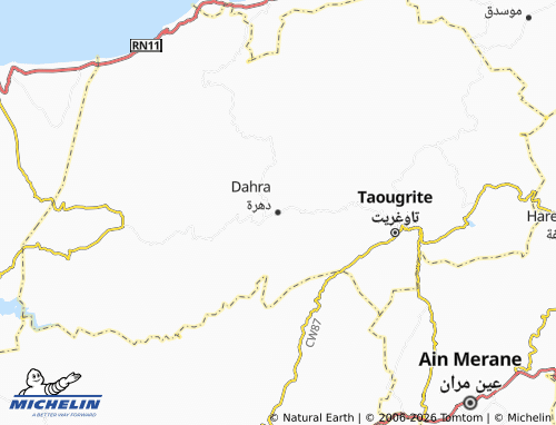 Mapa MICHELIN Dahrah - ViaMichelin