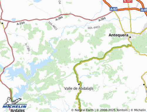 MICHELIN Lagunillas map - ViaMichelin