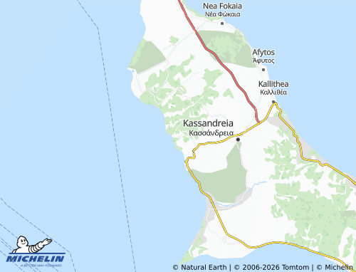 MICHELIN Elani map - ViaMichelin
