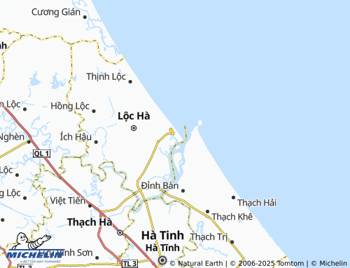 MICHELIN-Landkarte Thạch Kim - ViaMichelin