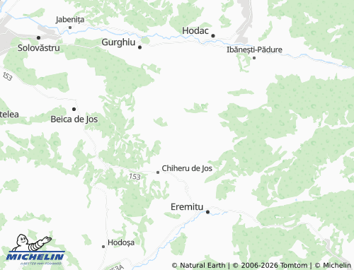 Mapa MICHELIN Urisiu De Jos - ViaMichelin