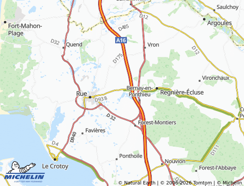 Mappa MICHELIN Arry - ViaMichelin