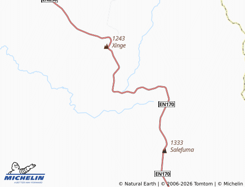 Mapa MICHELIN Chissenga - ViaMichelin
