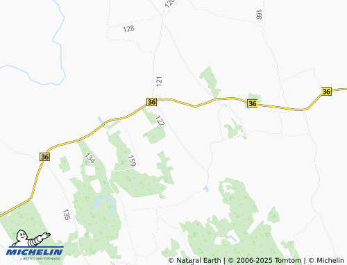 MICHELIN Iravere map - ViaMichelin