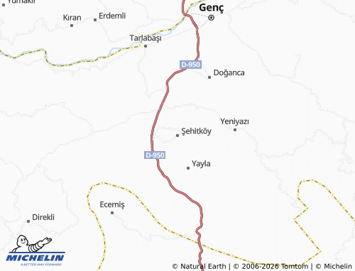 Mappa MICHELIN Şehitköy - ViaMichelin