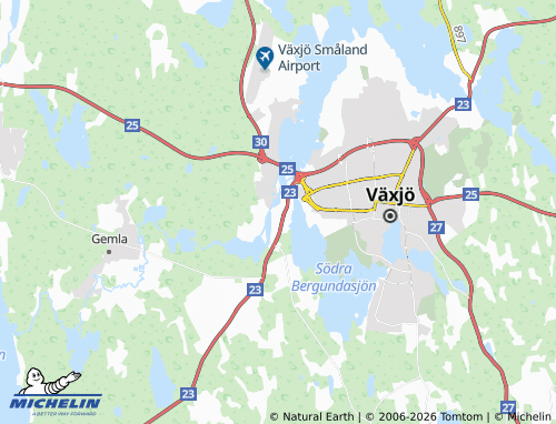 MICHELIN Bredvik map - ViaMichelin