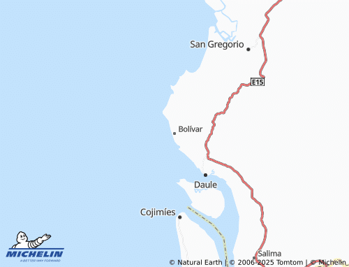 MICHELIN Bolívar map - ViaMichelin
