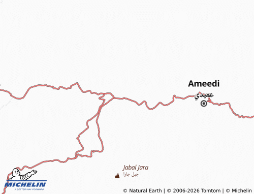 MICHELIN Qadish map - ViaMichelin