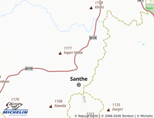 MICHELIN Kapara map - ViaMichelin
