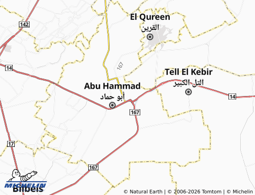 Mappa MICHELIN al-Sa'diyyah - ViaMichelin