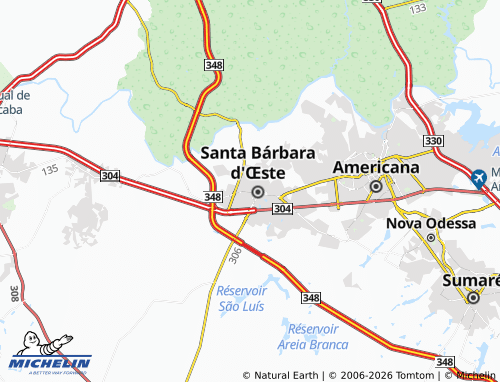 Mapa MICHELIN Vila Maria - ViaMichelin