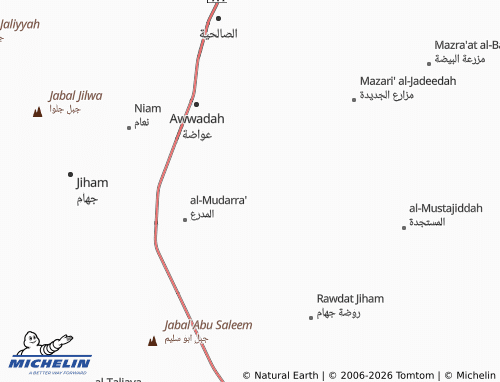 MICHELIN-Landkarte al-Haweedeeh - ViaMichelin
