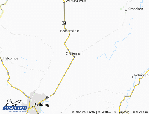 Mapa MICHELIN Cheltenham - ViaMichelin