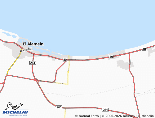 Mappa MICHELIN Qaryat Bitro Beetsh - ViaMichelin