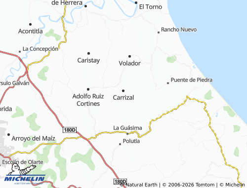 Mapa MICHELIN 5 de Mayo - ViaMichelin