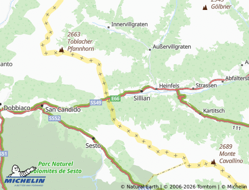 Mappa MICHELIN Arnbach - ViaMichelin