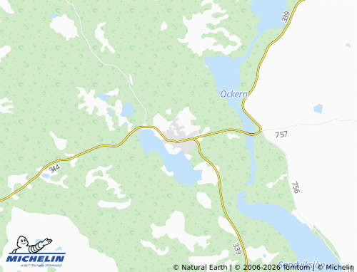 Mapa MICHELIN Föllinge - ViaMichelin