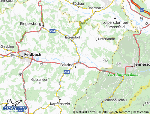 MICHELIN-Landkarte Brunn - ViaMichelin