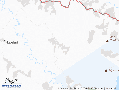 MICHELIN eZinduneni map - ViaMichelin