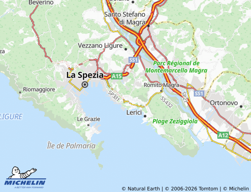Mapa MICHELIN Pitelli - ViaMichelin