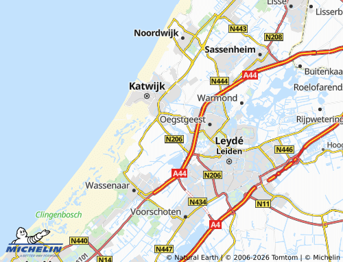 MICHELIN Valkenburg map - ViaMichelin
