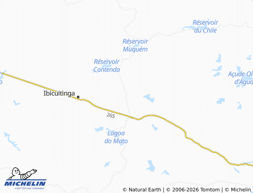 MICHELIN Viçosa map - ViaMichelin
