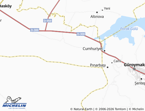 Mappa MICHELIN Koğuktaş - ViaMichelin