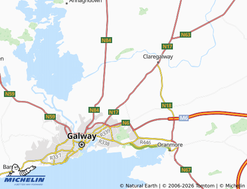 Mapa MICHELIN Cloonacauneen - ViaMichelin