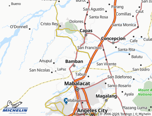 MICHELIN San Rafael map - ViaMichelin