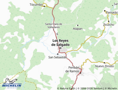 Mapa MICHELIN La Paz - ViaMichelin