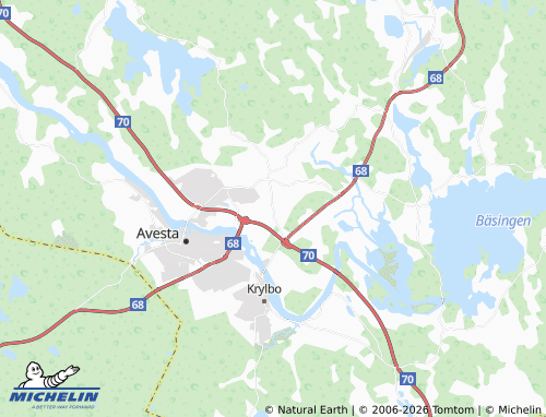 Mappa MICHELIN Södra Kyrkbyn - ViaMichelin
