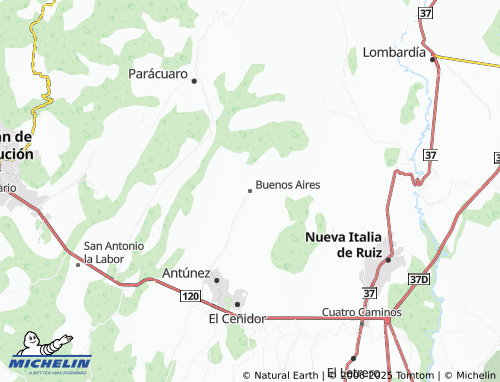 MICHELIN Buenos Aires map - ViaMichelin