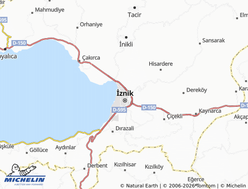 Mapa MICHELIN Eşrefzade - ViaMichelin