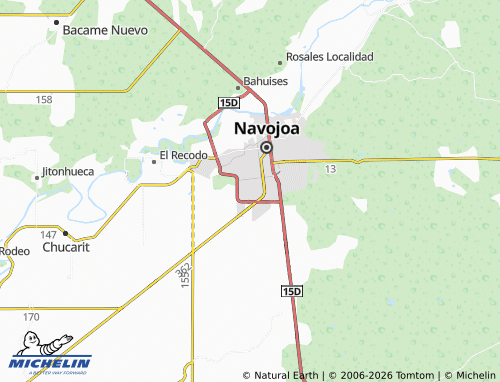 Mappa MICHELIN Itsón - ViaMichelin