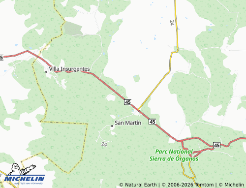 Mappa MICHELIN Providencia - ViaMichelin