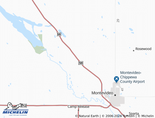 Mappa MICHELIN Watson - ViaMichelin