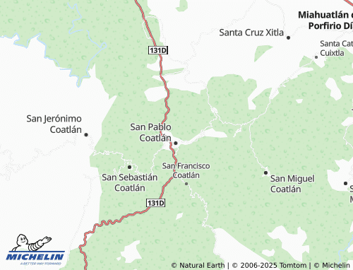 MICHELIN Contreras map - ViaMichelin