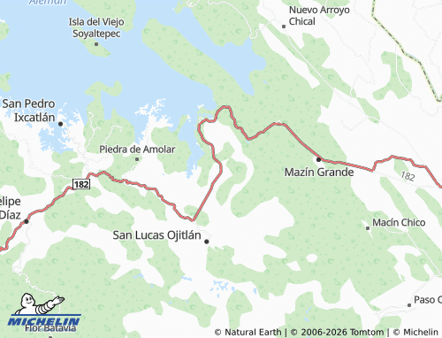 Mapa MICHELIN San José Laguna - ViaMichelin
