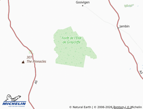 Mappa MICHELIN Greycliffe - ViaMichelin