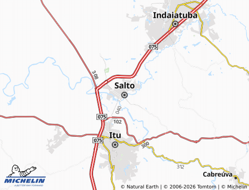 Mapa MICHELIN Salto - ViaMichelin