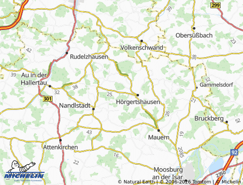 MICHELIN Sankt Alban map - ViaMichelin