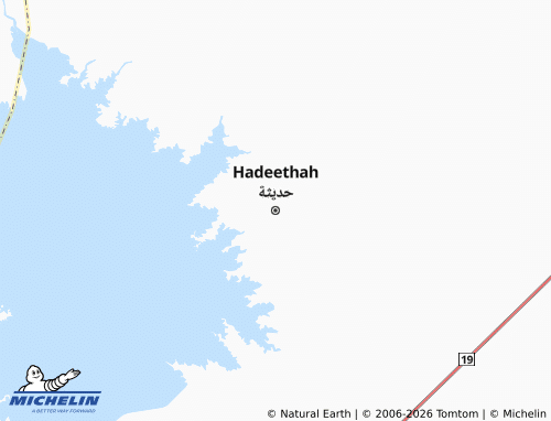 MICHELIN Haditha map - ViaMichelin